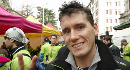 L'oro olimpico 2004 Igor Cassina alla Treviso Marathon 2017 - Oggi Treviso