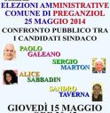 Candidati sindaco a confronto, domani a Preganziol