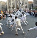 La scherma scende in piazza. E scatta il Flash mob