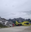 Brutta caduta sulle scale in cima al monte: turista ferito gravemente e trasportato d'urgenza in elicottero all'ospedale