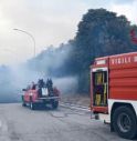 Nella notte bosco in fiamme vicino confine sloveno 