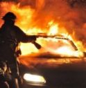 Incendio a Riese Pio X: auto va a fuoco nella notte
