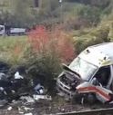 Pontida, treno investe ambulanza Morte due persone, grave un'altra