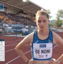 Lorenza De Noni è d’argento negli 800 del Festival olimpico della gioventù europea
