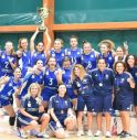 La Nazionale Pallavolo Sordi festeggia la medaglia d'argento