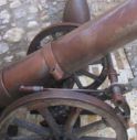 Cannoni del Museo della Battaglia, è ancora tutto fermo