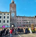 Castelfranco il flashmob in memoria di Giulia Cecchettin 