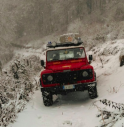 Si rompono le catene, bloccati dalla neve sul Grappa 