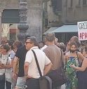 No Green Pass in Piazza dei Signori