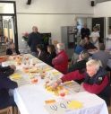 Festa dei nonni a Casa Roncato, la giunta pranza con gli anziani