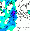 Situazione meteorologica critica domenica per forti piogge