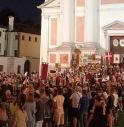 Spettacolo davanti al duomo - Palio di Castelfranco