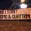 Nuovo striscione di CasaPound contro l’Anpi: “Negazionismo e quattrini”