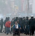 Alta tensione al Brennero Scontri tra manifestanti e polizia