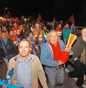 Electrolux, operai in corteo