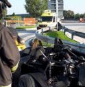 Tir va a fuoco, distrutti 5 bolidi da corsa 