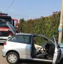 Contro recinzione con l’auto: è grave