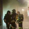 Incendio in un ristorante a Venezia, locale pieno di fumo
