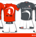 Le nuove maglie da gara della VOLTECO Ruggers Tarvisium per la stagione 2014 - 2015.