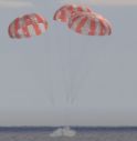 Orion splashdown