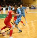 Futsal, ko interno della Came Treviso, a esultare è Napoli