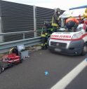 Incidente in A4, coinvolta anche un'ambulanza