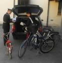 INSEGUIMENTO PER FERMARE I LADRI DI BICICLETTE