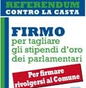 TAGLIO ALLE INDENNITÀ DEI PARLAMENTARI: C’È IL REFERENDUM