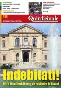 copertina del giornale in edicola