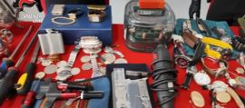 Garage trasformato in magazzino della refurtiva: nascosti gioielli per 90mila euro
