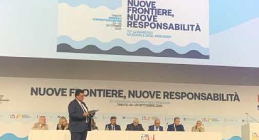 Congresso nazionale ingegneri nel 2027 a Roma.