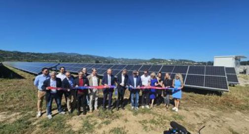 Magis inaugura a Trissino il piú grande impianto fotovoltaico del Veneto.