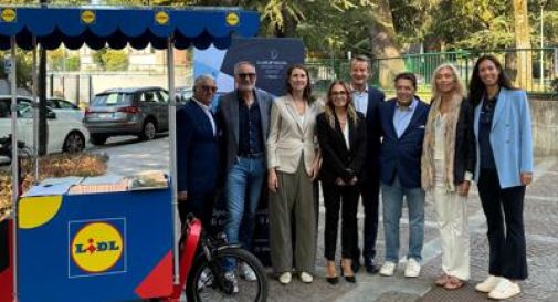Fondazione Laureus e Lidl presentano progetto 'Cycling for good'.