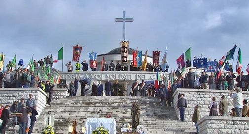 Commemorazione in Cima Grappa