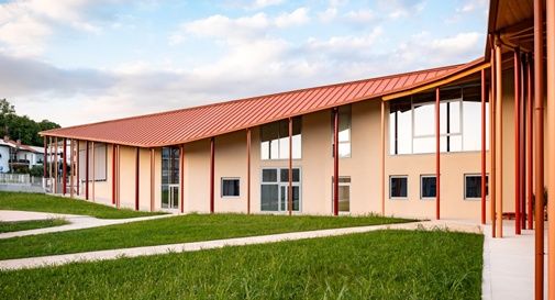 nuovo polo scolastico a Cornuda