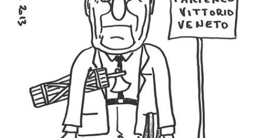 Mauro, autore satirico delle vignette sullo Sceriffo