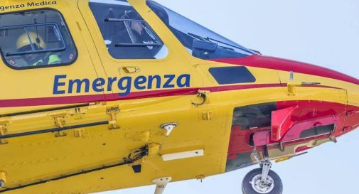 Ciclista cade a Fregona: intervento dell'elisoccorso di Treviso Emergenza