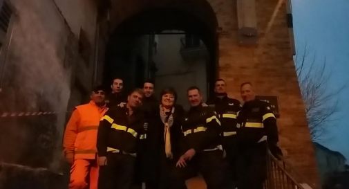 Terremoto, tornati i Vigili del Fuoco trevigiani