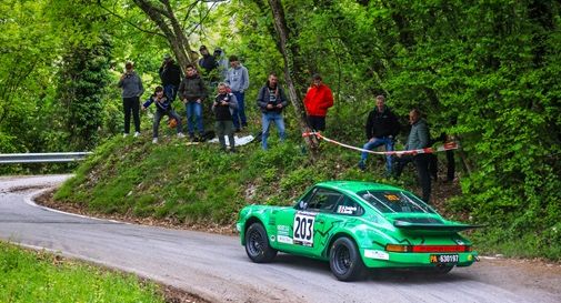 Valdobbiadene, Andrea Smiderle e Alberto Bordin trionfano al 2° Rally della Marca Storico