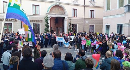 manifestazione ddl Zan