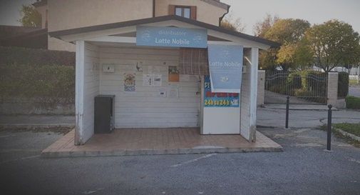 Il distributore di latte crudo di via Ronzinella