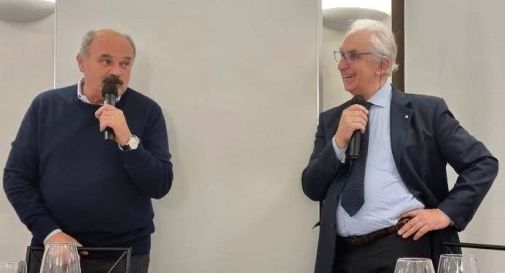 Oscar Farinetti (sinistra) e Giancarlo Saran (destra)