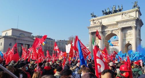 manfestazione milano 