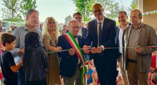 Fonte, il ministro D'Incà inaugura i nuovi spazi scolastici di Onè