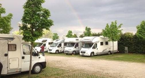 Area sosta di camper di Asolo