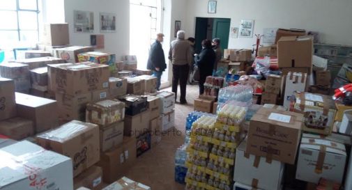 Raccolta alimentare per i terremotati