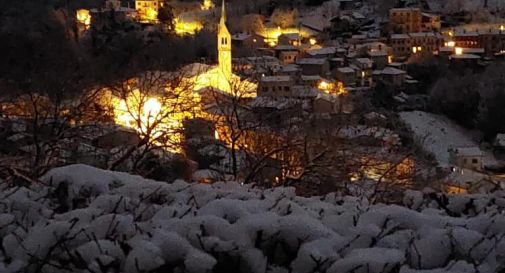 Neve a Combai e sulle colline di Valdobbiadene