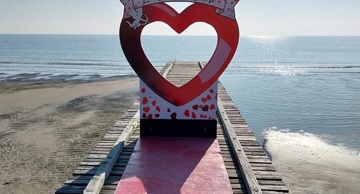 Per San Valentino Jesolo diventa la città dei cuori