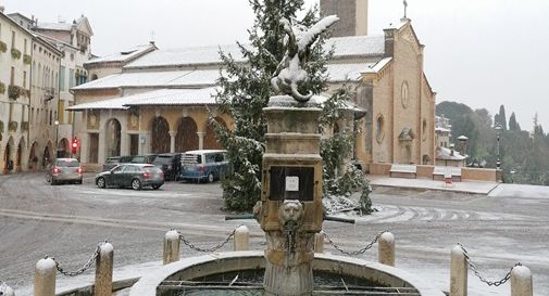 Neve in provincia di Treviso, spargisale già attivi nei giorni scorsi