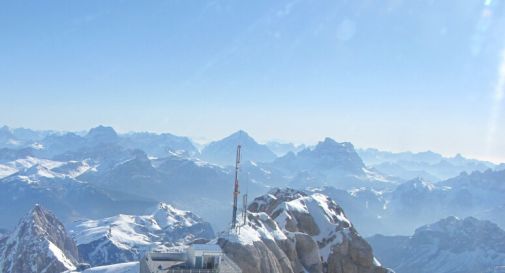 Spolverata di neve sulle Dolomiti e Prealpi in Veneto  